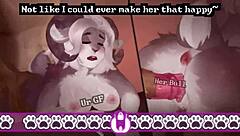 Check out this wild furry adventure where an old hero faces intense ballbusting action in ievan polkka style