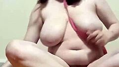 i love fucking my juicy chubby pussy hard while tugging on this tight leash solo