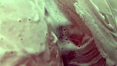 stepdaughter dared by friends to shower with bbc man and this happened. petite teen 18+ gets interracial fucking in wet shower with cumshot.