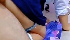 hey my professor offered me cash to clean his place after school but then we got into hardcore anal outdoors