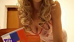 Serbian Pornstar Tildzo Bent Over In Doggystyle With Big Ass On Fire In Softcore Scene