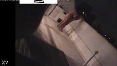 hey, they sneak out of the party discreetly but get caught fucking on the penthouse balcony in this amateur brazilian hidden cam spy vid 😏