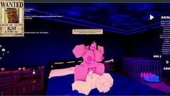 Hey, I just met this amazing goth girl in a Roblox condo roleplay session