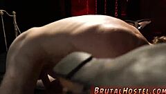 Foot domination excites youthful 18+ in first time bondage