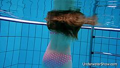 i love showing off my sexy young body underwater