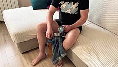 Petite Busty Russian Mom Rides Missionary And Doggystyle On Massive Cock In Homemade Moaning Pov Session