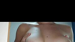 Hey, check out this sexy teen 18+ with big ass and natural tits getting sensual in front of the mirror in homemade amateur solo.