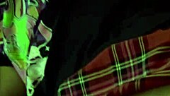 Colombian Brunette Slut Spreads Legs Wide Open Without Panties In Miniskirt