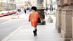 What if love at first fuck turns into passionate interracial pussy licking with a cute ebony babe?