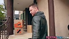 Why Is This Petite Blonde Teen Riding Cock So Wildly After Sucking It?