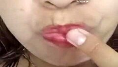 Teen Latina Dana Barzagli Masturbates With Dildo