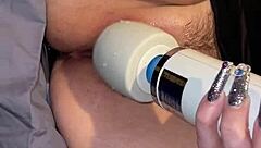 Squirting then rubbing it all over