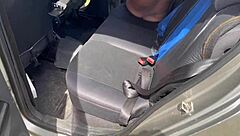 Petite Teen Babe Takes Monster Big Cock in Amateur Anal Assfucking with Creampie in Outdoor Public POV