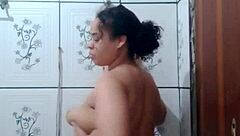 depraved latina bbw shakes big ass in pov orgasm show 😈