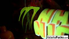 I shoot a sexy solo video with busty Natasha Nice