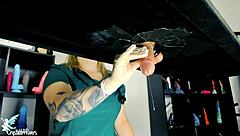 naughty nurse milking table and toys