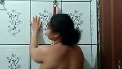 depraved latina bbw shakes big ass in pov orgasm show 😈