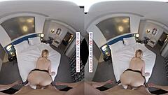 Why is Kate England so naughty fucking you in VR with deepthroat action?