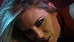 Latex orgy with anal play in fishnet stockings and high heels