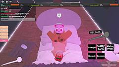 sexy ebony girlfriend gets fucked hard in intense roblox session with cute black babe