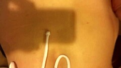 Hottie Sasha eagerly sucks cock for massive facial cumshot on big tits