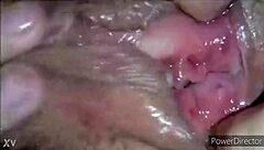 horny mature milf craved a massive cock, so she grabbed her big dildo for intense solo play in the bedroom.