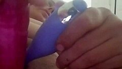 Fucking myself hard with dildo