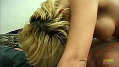 What Happens Before Double Penetration for This Cute Milf Blonde with Big Tits and Toys?