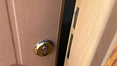 My cousin catches me masturbating and demands anal gaping with big dildo in amateur parody scene