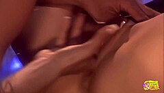 blonde and brunette lesbians dive into threesome pleasure with dildos and ass licking ecstasy