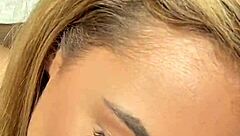 Petite 18-Year-Old Blonde Screams In Passionate POV Missionary Before Rough Doggy And Facial Cumshot