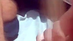 Big ass teen 18+ teases with panties before riding creampie penis