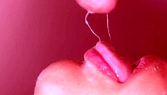 Intriguing Japanese Amateur Close-Up Cumshot Facial Action