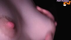 Close up tits licking sucking touching!