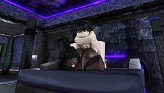 Hey see this cute character having fun in a condo setting