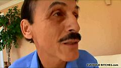 Watch a total stranger fill me with his cum in bold cuckold pov action