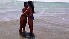 Lesbians craving scissors fucked by stranger penis