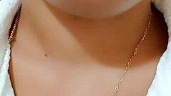 Beautiful Indian girl enjoying fingering in her bedroom.