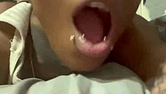 She took me out on a date and then let me choke her with big black cock in deepthroat blowjob before missionary pounding and facial cumshot.