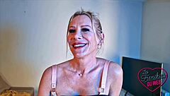 Victoria Cougar Takes Two Dicks Deep