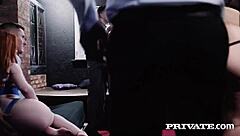 Anal Lover Julia De Lucia Gets Fucked In Front Of Audience!