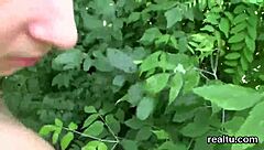 Gorgeous Czech teen seduced in shopping centre POV penetration