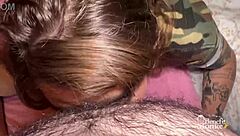 Brunette eden ivy with big tits gets rich throat fucked in lingerie during intense session