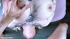 Big tits teen gets fucked hard in deepthroat blowjob action