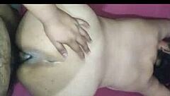 Hey, why's this peruvian babe with big fat ass getting whipped in anal fun?