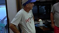 Wife Fucks Passionately in Cowgirl and Missionary After Dressing for Work with Moaning Orgasm