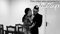 We almost got caught fucking in public with big ass blowjob!