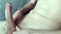 Huge monster cock explodes in Cape Town cumshot