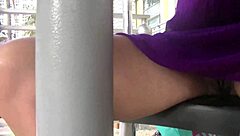 Helena Price Flashes Hairy Pussy In Public Upskirt Exhibition