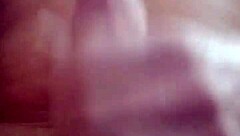 Cumming Hard With Huge Cock While Everyone Sleeps Nearby!